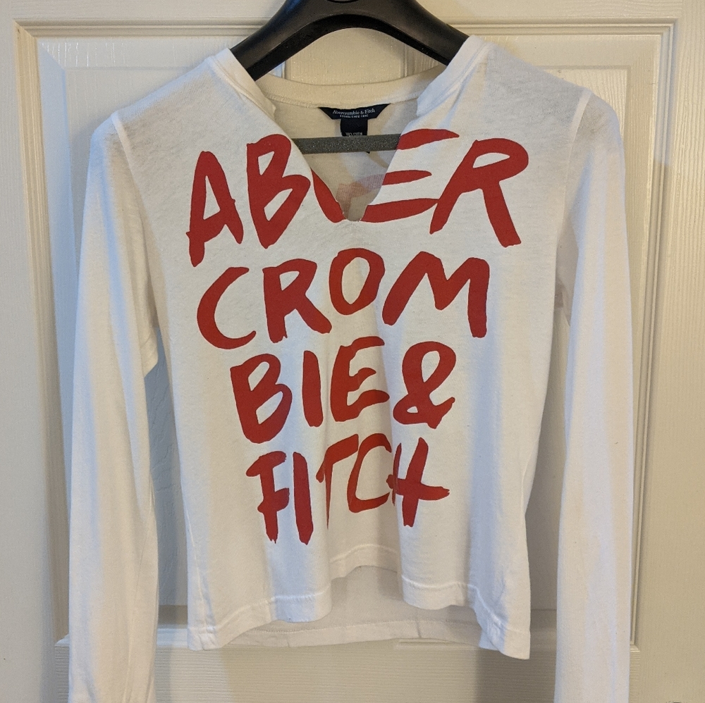 Vintage 90s A&F long sleeve tee shirt size large